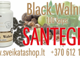 Peržiūrėti skelbimą - Santegra Black Walnut 100 kaps